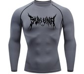 Graphic Compression Shirts for Men Athletic Quick Dry Tshirts Tees Tops Gym Workout Running Baselayers Undershirts Rash Guard
