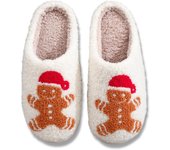 Zapatillas de casa navideñas para mujer y hombre, pantuflas de espuma viscoelástica para vacaciones de invierno, cómodas y bonitas para la familia