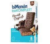 BIMANAN KOMPLETT CHOCOLATE CRUJIENTE 8 BARRITAS - Sustitutivas de Comida para Perder Peso