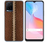 Funda Silicona para Vivo Y21 / Y21s / Y33s diseño Cuero 01 Dibujos
