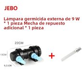 JEBO 36W UV Sterilizer Lamp Light Ultraviolet Filter Clarifier Water Cleaner For Coral Koi Fish Pond, Aquarium UV Lamp