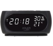 Adler AD 1186 despertador Reloj despertador digital Negro