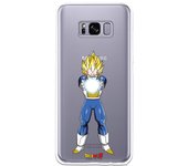 Funda original compatible con Samsung Galaxy S8 - Dragon Ball Z Vegeta Energia