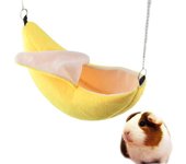 Hamster Soft Warm Bed Rat Hammock Pig Squirrel Winter Pet Toy Hamster Cage House Hanging Nest+Mat House Bed Animal Mice Rat Nest