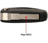 jingyuqin 2/3 Buttons Replacement Flip Folding Remote Car Key Shell Case Fob For Fiat Ducato Iveco Daily With SIP22 /GT10 Blade