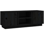 vidaXL Mueble de TV madera maciza de pino 110x35x40,5 cm, Mueble de Salon, Mueble TV, Mueble TV salon, Mesa de TV, Mueble tele