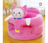 Baby Sitting Chair  High Quality Cover Cute Animal Shaped Plush Sofa Case Infants Learning Support Seat Cushion
