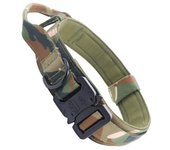 Collar perrosCollar de Perro Collar de Perro táctico Collar de Perro pesado Correa Mágica with nombre K9 Collar de Perro Militar duradero