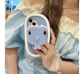 Creative Shark Slippers Phone Case For iPhone 16 15 14 13 12 11 Pro Max Phone Protection Soft Cover
