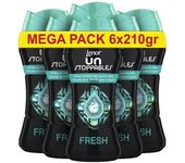 Lenor Unstoppables Fresh Pack 6 x 210g Perlas Perfumadas