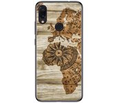 Tumundosmartphone Funda Gel Tpu para Xiaomi Redmi Note 7 diseño Madera 07 Dibujos