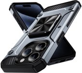 Ring holder for iPhone 15 14 13 12 11 Pro Max Plus shock-absorbing armor magnetic hard shell matte airbag anti drop shell Cover