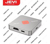 JEYI Magnetic M.2 2230 SSD Enclosure with Magsafe for iPhone 16/15 ProRes, 8K/4K HD Screen Share, USB 10Gbps, 100W PD Charging