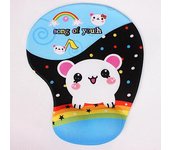 Hot Sell Thicken Cartoon 3D Comfy Wrist Mouse Pad For Optical / Trackball Mat Mice Pad Computer Cs Go Gaming Mouse Pad