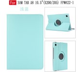 Funda Giratoria para Sam Galaxy Tab A8( X200/X205) 10.5 Pulgadas,Carcasa Cuero PU, Giratoria 360 Grados, Función de Soporte,   Book Cover，Funda polipiel.