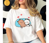 Bubu And Dudu t shirt women comic t-shirts girl y2k funny Japanese clothing