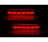 LED Rear Bumper Reflector Lights for Toyota RAV4 2006 2007 2008 2009 2010 2011 2012 For PREVIA Alphard 2010-2012 Brake