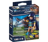 PLAYMOBIL -  Novelmore Gwynn con Equipo de Combate - Juguete de acción y coleccionable - Multicolor - Recomendado para mayores de 4 años