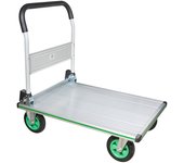 JBM 54305 CARRO PLEGABLE CON PLATAFORMA DE ALUMINIO 300KG