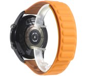 Magnetic Loop For Samsung Galaxy watch 6/5 pro/4/Classic/active 2 20mm 22mm band Silicone Belt bracelet huawei GT 2-2e 3-4 strap