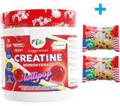 CREATINA CREAPURE (300G) LOLLIPOP - Protella + pack 2x3 american cookie  100% creapure  Sin azúcares  Alta calidad