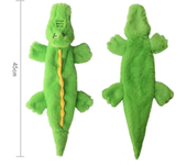 Juguetes de Cocodrilo de Plush de Concha suave para Perros, juguetes Interactivos para jugar al Aire Libre, Sounder Sounding Paper, Chew Tooth