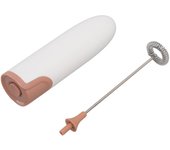 Espumador de leche eléctrico doméstico, máquina automática de espuma de leche de mano, barra para mezclar café, espumador de bebidas de cocina, café blanco