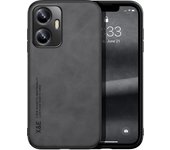 Luxury Leather Case For OPPO Realme C55 C53 Cover With Metal Plate Support Car Hold  For Realme 11 Pro Plus case