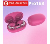 Pro168 PiTCHLIFE,Earclip Bluetooth Headset RGB TouchLight,High Quality Earplugs Anti Sweat HD Sound Stereo Universal Headset
