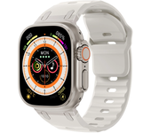 Sport Silicone Strap for Apple watch ultra 2 band 49mm Stainless Steel correa bracelet iwatch Series 9 8 7 SE 10 45mm 44mm 46mm