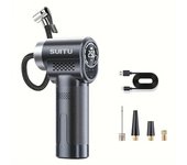 Compresor de aire portátil, batería recargable USB , inflador de neumáticos inalámbrico con pantalla digital, bomba de aire de alta presión automática, para neumáticos de coches eléctricos, voltaje de funcionamiento DC7.4V