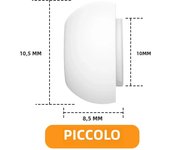 Soft Silicone Ear Tips for Airpods Pro 1/2 Gen Protective Earbuds Cover Noise Reduction Hole Ear-pads For Apple Air Pods Pro