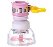 360°Swivel Extension Kitchen Faucet Aerator Telescopic Hose Sprayer Filter Diffuser Water Saving Nozzle Bath Faucet Connector