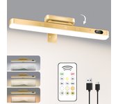 WILLED Touch Table Lamp Magnetic Desk Lamp Bulit-in 2500mAh Battery for Reading Cabinet Mirror Bedside Rechargeable Night Lights