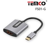 Adaptador USB-C a HDMI 4K (UHD)