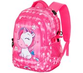 OH MY POP! Daydream - Mochila Escolar Impermeable Running Plus para Portatil y USB. Rosa