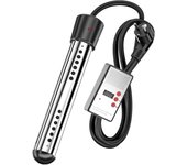 Caldera de Agua de Alta Potencia, Calentador de Agua de Inmersión, Calentador de Piscina with Apagado Automático, Calentador de Balde Sumergible with Protección de Acero Inoxide 220V