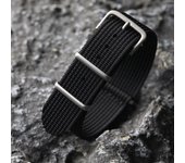 Braided Nylon Strap 20MM 22MM Black Green Grey Blue Slightly Elasticated Soft Breathable Wear-Rresistant G10 Adapte Soldier