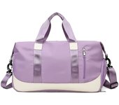 Bolsa de deporte para entrenamiento, bolsa de viaje con compartimento para zapatos y compartimento para artículos húmedos