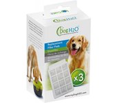 Almohadillas De Repuesto Filtro De Bebedero Para Perros Y Gatos X3