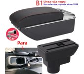For Opel Corsa D Armrest box For Opel Corsa Car armrest Backrest Interior Retrofit part Storage Box Accessorie easy installation