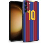 Case for Samsung Galaxy A54 A55 5G A53 A52 A51 A34 A35 A33 A25 A24 A23 A22 A21s A32 A72 Funda Phone Cover FootBall Number 7 10