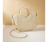 Bolso de playa de verano Bolso de paja para mujer