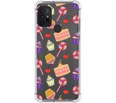 Tumundosmartphone Funda Silicona Antigolpes para Motorola Moto G10 / G20 / G30 diseño Dulces 01 Dibujos