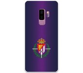 Funda original compatible con Samsung Galaxy S9 Plus - Valladolid Escudo Fondo Lila