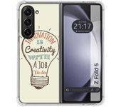 Funda Silicona para Samsung Galaxy Z Fold 5 5G diseño Creativity Dibujos