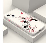 Plum Blossom Field Wind Phone Case For iPhone 15 Pro Max Case iPhone 14 13 12 11 Pro XS Max XR X 7 8 Plus 15 Soft Silicone Cover