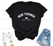 Suga Agust D Min Yoongi T Shirt K-pop Fan Bangtan Grafisch Bedruckte Mode Harajuku 2023 Kleidung Kausale Weibliche Y2k T-shirt
