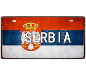 [YZFQ ]30X15CM National Flag Morocco Norway Cyprus Metal Tin Sign City Travel Souvenir  Wall Pub Shop HomeCraft Decor  DC-1345B