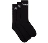 Pack 3 Calcetines Altos Negros Vans Classic